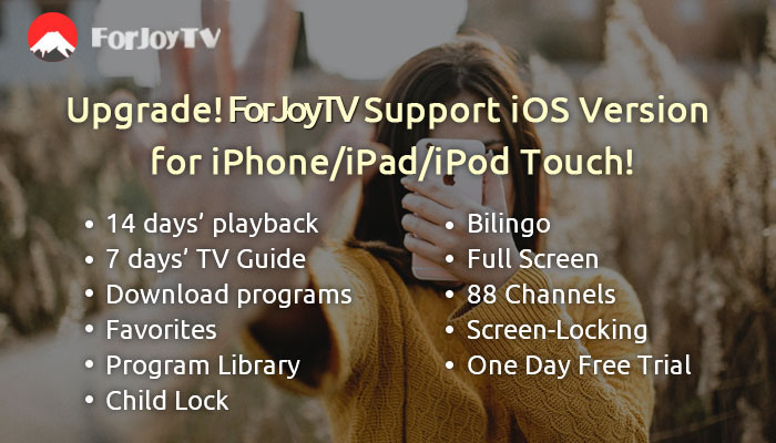 ForJoyTV for iOS (iPhone iPad)